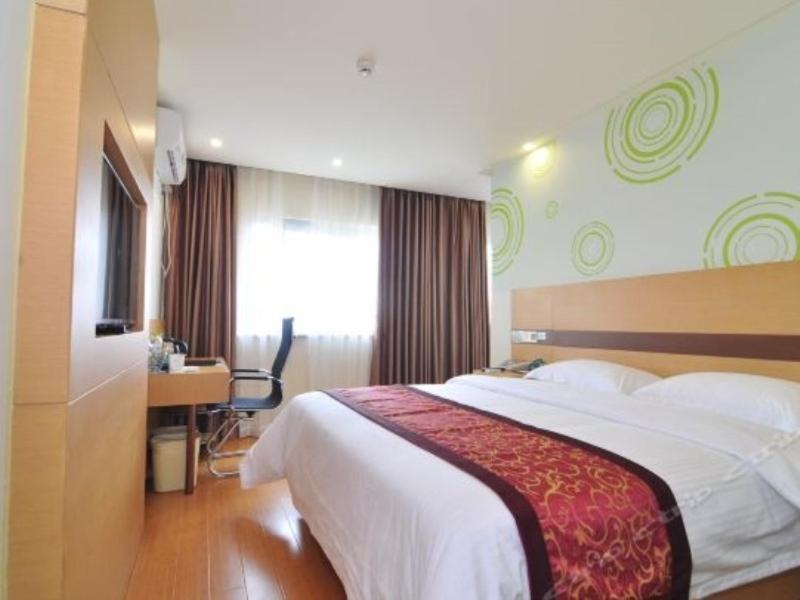 Greentree Inn Zhejiang Ningbo South Railway Station Express Hotel Bagian luar foto