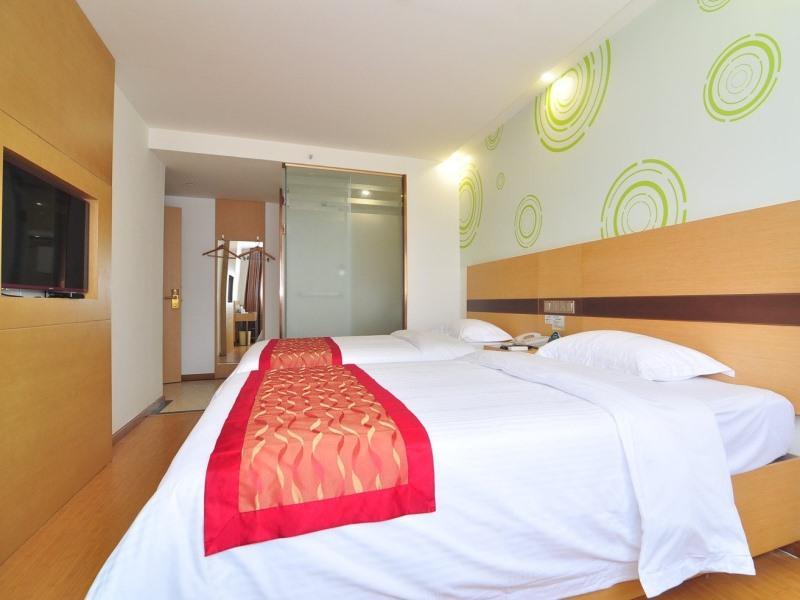 Greentree Inn Zhejiang Ningbo South Railway Station Express Hotel Bagian luar foto