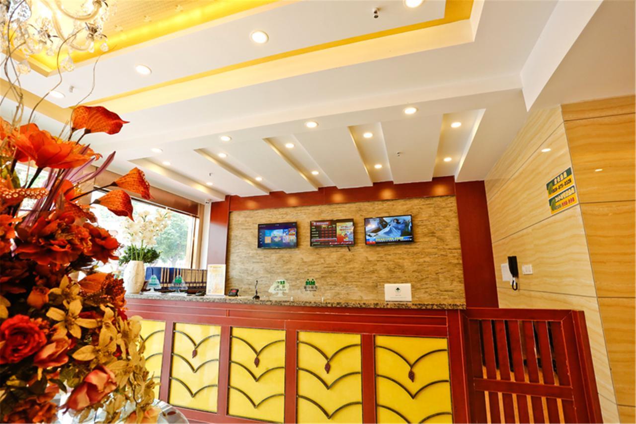 Greentree Inn Zhejiang Ningbo South Railway Station Express Hotel Bagian luar foto
