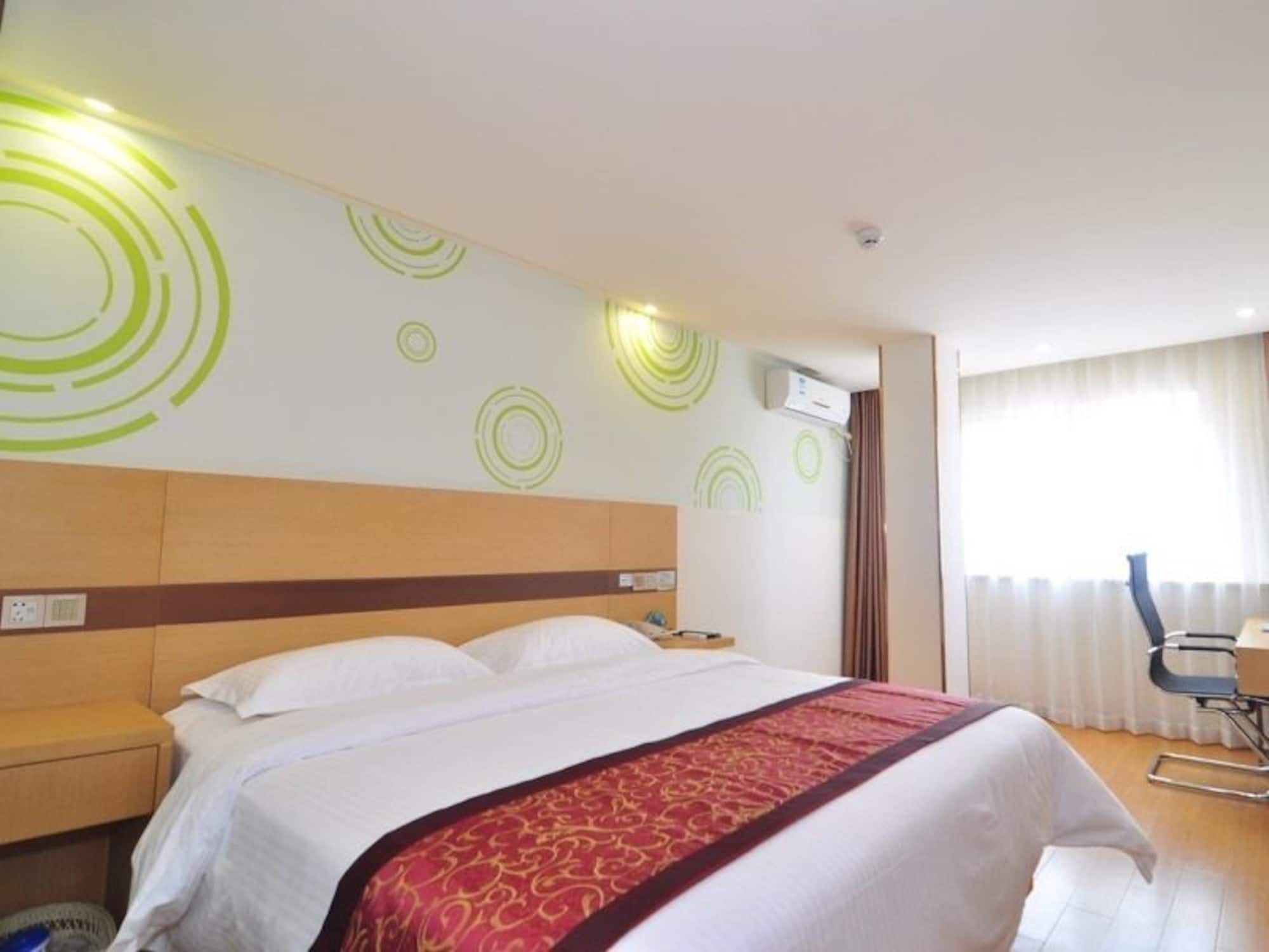 Greentree Inn Zhejiang Ningbo South Railway Station Express Hotel Bagian luar foto
