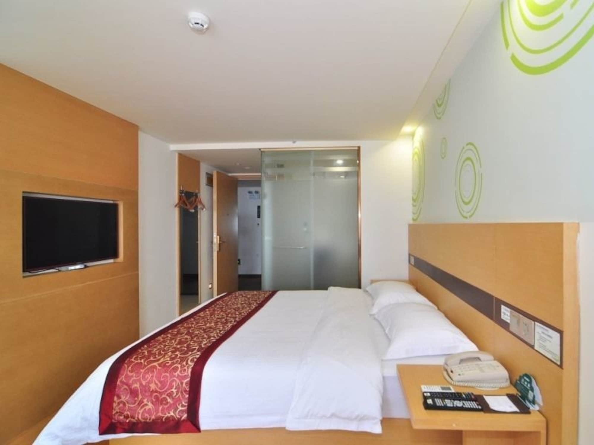 Greentree Inn Zhejiang Ningbo South Railway Station Express Hotel Bagian luar foto